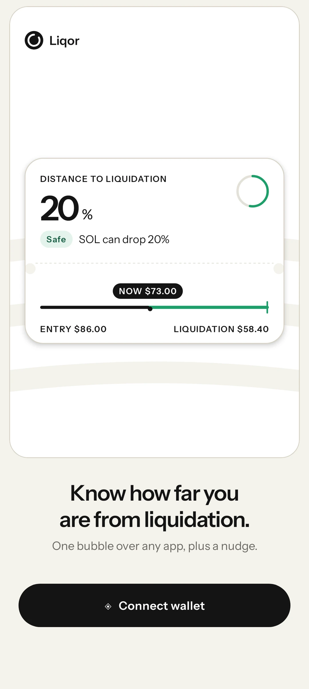 Connect wallet